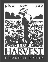 PLOW SOW REAP KEMP HARVEST FINANCIAL GROUP logo