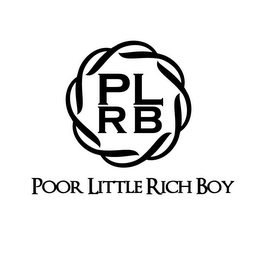 PLRB POOR LITTLE RICH BOY logo