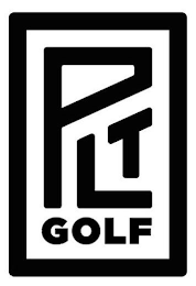PLT GOLF logo