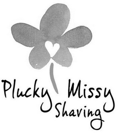 PLUCKY MISSY SHAVING logo