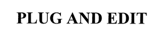PLUG AND EDIT logo