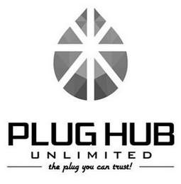 PLUG HUB UNLIMITED THE PLUG YOU CAN TRUST! logo