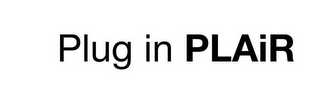 PLUG IN PLAIR logo