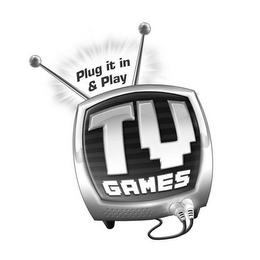 PLUG IT IN & PLAY TV GAMES logo
