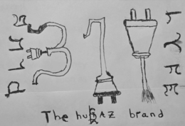 PLUG LYFE 314 THE HUSTLAZ BRAND logo