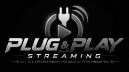 PLUG & PLAY STREAMING ALL THE ENTERTAINMENT YOU NEED AT YOUR FINGERTIPS logo