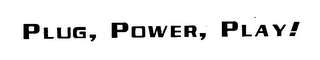 PLUG, POWER, PLAY! logo