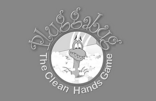 PLUGGABUG THE CLEAN HANDS GAME logo