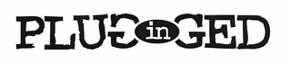 PLUGGED IN GED logo