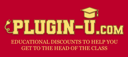 PLUGIN-U.COM EDUCATIONAL DISCOUNTS TO HELP YOU GET TO THE HEAD OF THE CLASS logo