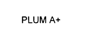 PLUM A+ logo