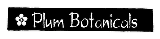 PLUM BOTANICALS logo