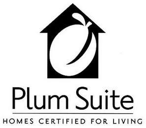 PLUM SUITE HOMES CERTIFIED FOR LIVING logo