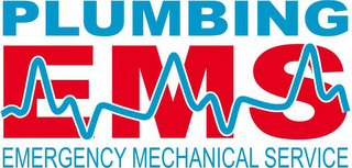 PLUMBING EMS EMERGENCY MECHANICAL SERVICE logo