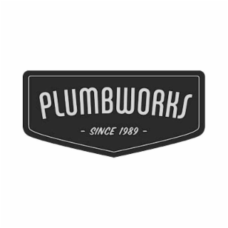 PLUMBWORKS - SINCE 1989 - logo