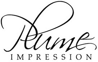 PLUME IMPRESSION logo