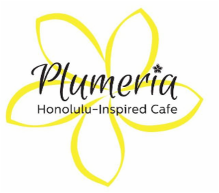 PLUMERIA HONOLULU-INSPIRED CAFE logo
