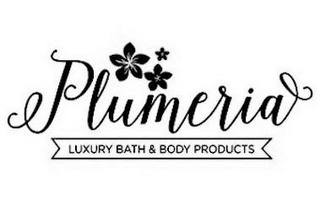 PLUMERIA LUXURY BATH & BODY PRODUCTS logo