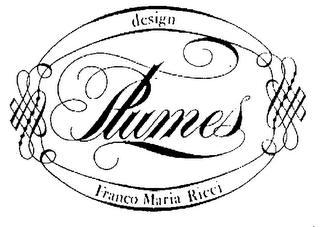 PLUMES DESIGN FRANCO MARIA RICCI logo