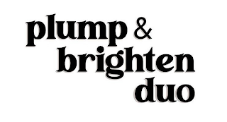 PLUMP & BRIGHTEN DUO logo