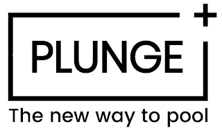 PLUNGE + THE NEW WAY TO POOL logo