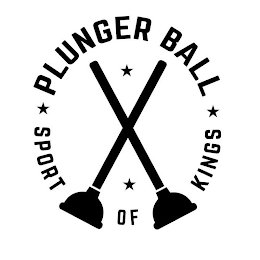 PLUNGER BALL SPORT OF KINGS logo