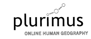 PLURIMUS ONLINE HUMAN GEOGRAPHY logo