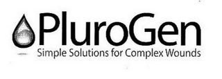 PLUROGEN SIMPLE SOLUTIONS FOR COMPLEX WOUNDS logo
