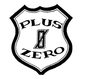PLUS 0 ZERO logo