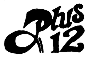 PLUS 12 logo