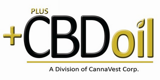 PLUS +CBDOIL A DIVISION OF CANNAVEST CORP. logo