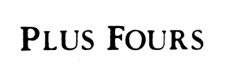 PLUS FOURS logo