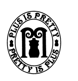 PLUS IS PRETTY logo