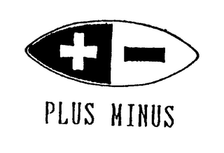 + - PLUS MINUS logo