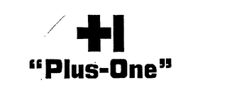 "PLUS-ONE" +1 logo