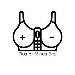 PLUS OR MINUS BRA logo