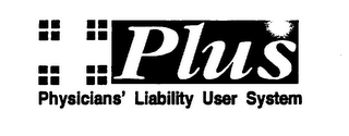 PLUS PHYSICIANS' LIABILITY USER SYSTEM logo