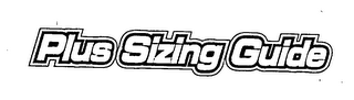 PLUS SIZING GUIDE logo