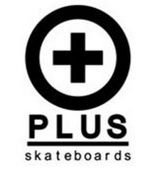 PLUS SKATEBOARDS logo