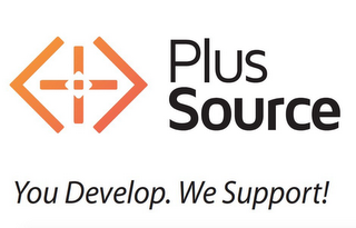 PLUS SOURCE YOU DEVELOP. WE SUPPORT! logo