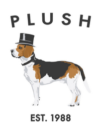PLUSH EST. 1988 logo