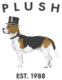 PLUSH EST. 1988 logo