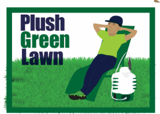 PLUSH GREEN LAWN logo