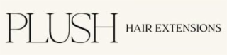 PLUSH HAIR EXTENSIONS logo