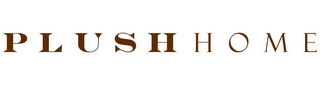 PLUSH HOME logo