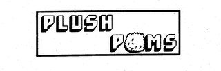 PLUSH POMS logo