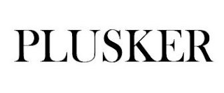 PLUSKER logo