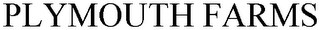 PLYMOUTH FARMS logo