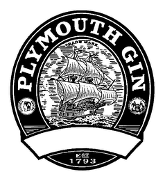 PLYMOUTH GIN EST 1793 logo
