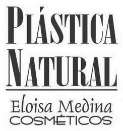 PLÁSTICA NATURAL ELOISA MEDINA COSMÉTICOS logo